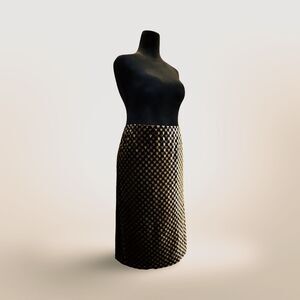 Y2K TOTOnKO Vntg Kinderwhore GutterPunk Houndstooth Skirt XL